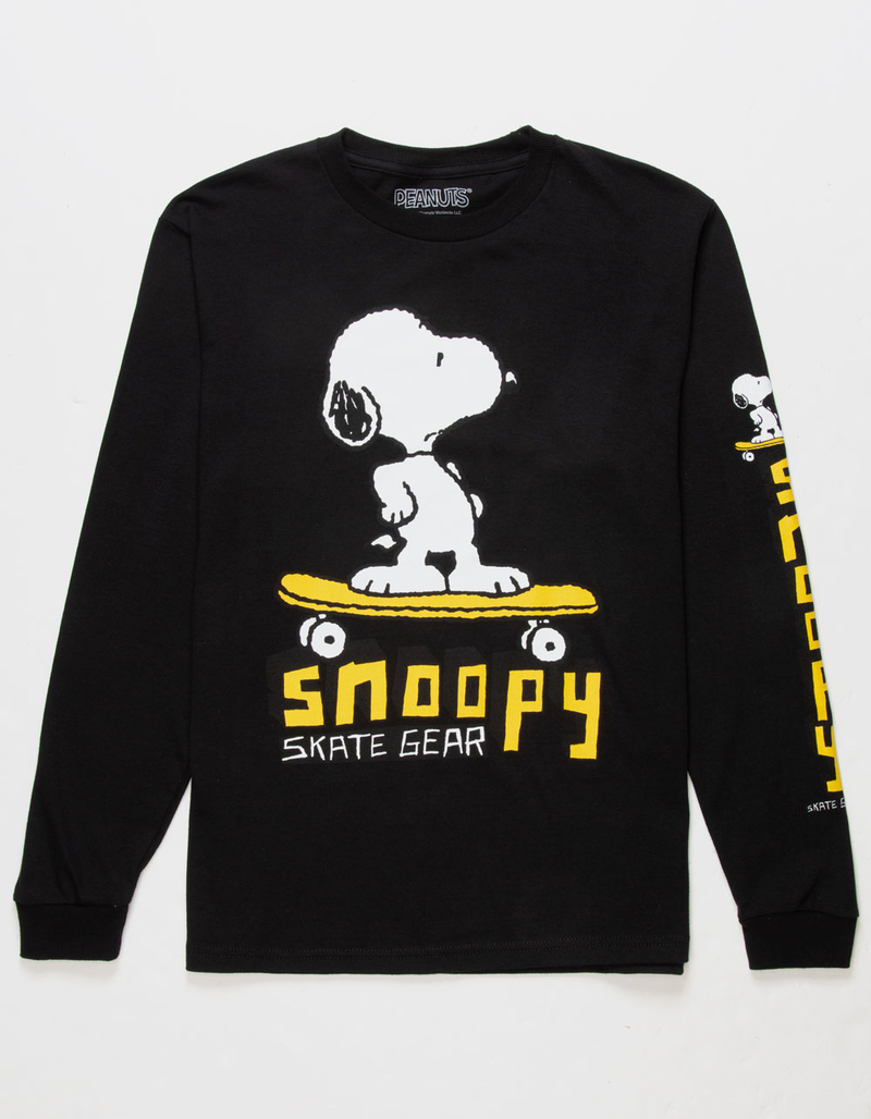 PEANUTS Snoopy Skate Gear Boys Long Sleeve Tee image number 1