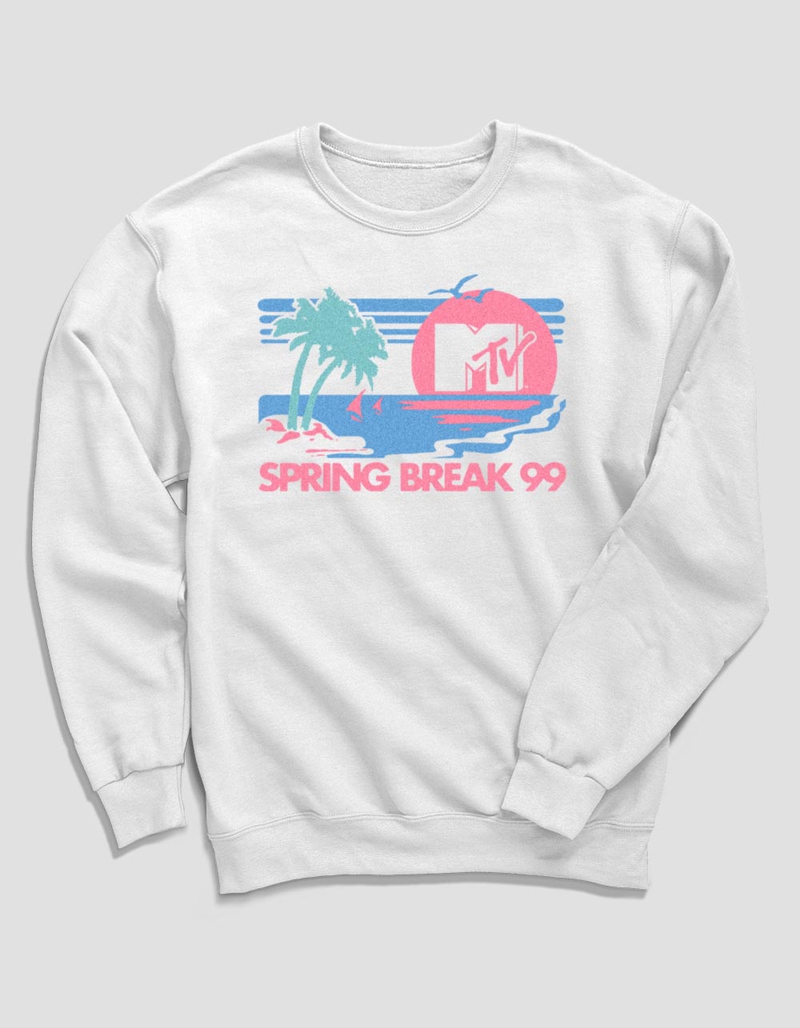 MTV Pastel Beach Unisex Crewneck Sweatshirt image number 0
