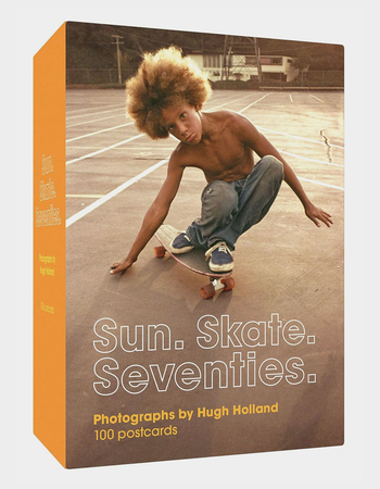 Sun. Skate. Seventies. 100 Pack Collectible Postcards