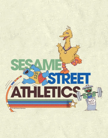 SESAME STREET Athletics Unisex Tee