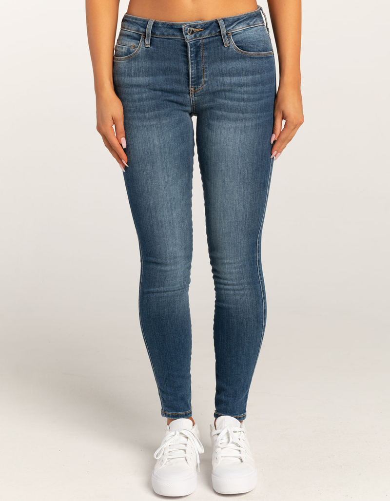 GUESS Sexy Curve Mid Rise Skinny Womens Jeans image number 1