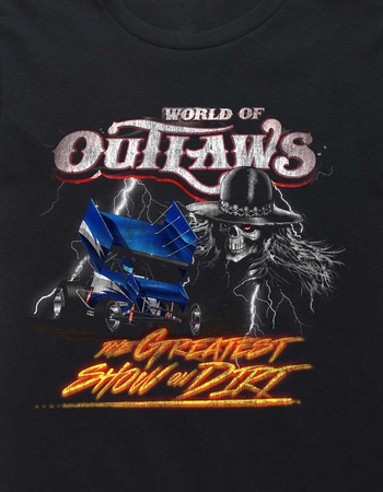 WORLD OF OUTLAWS Greatest Show On Dirt Unisex Kids Tee