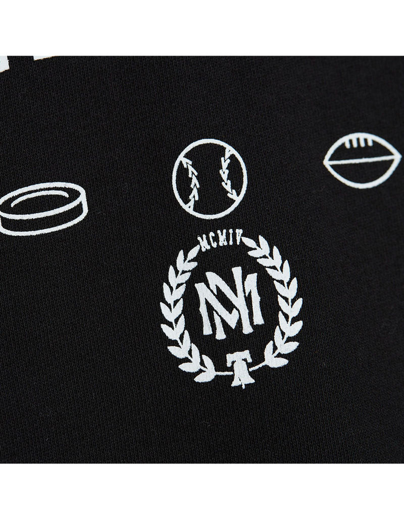 MITCHELL & NESS Branded Classics Mens Crewneck Sweatshirt image number 3