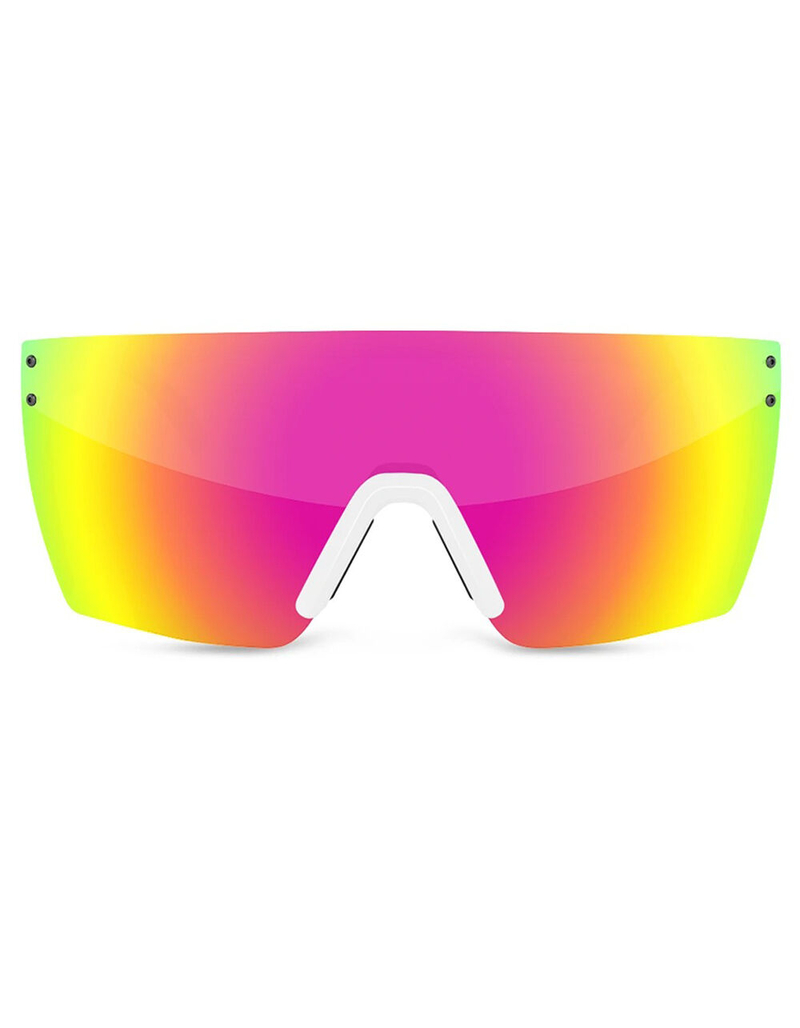 HEAT WAVE VISUAL Lazer Face White Z87 Sunglasses image number 1