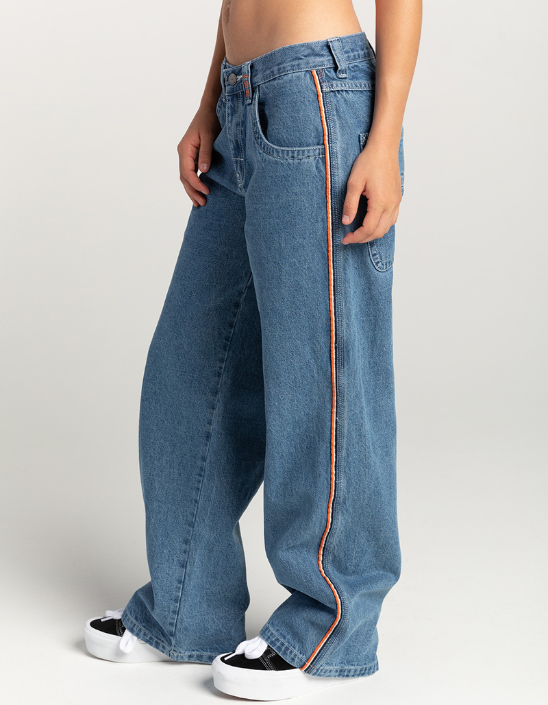 RUSTY Low Rise Wide Leg Womens Denim Jeans image number 2