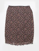RSQ Girls Mesh Floral Midi Skirt image number 3