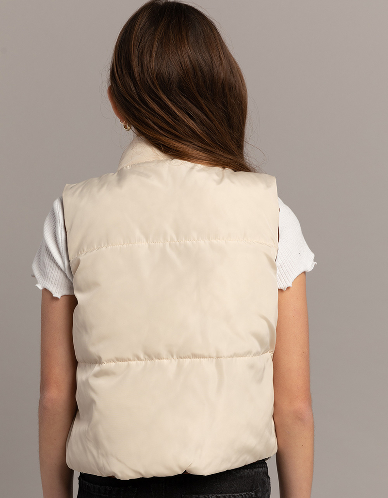 RSQ Girls Reversible Puffer Vest image number 6