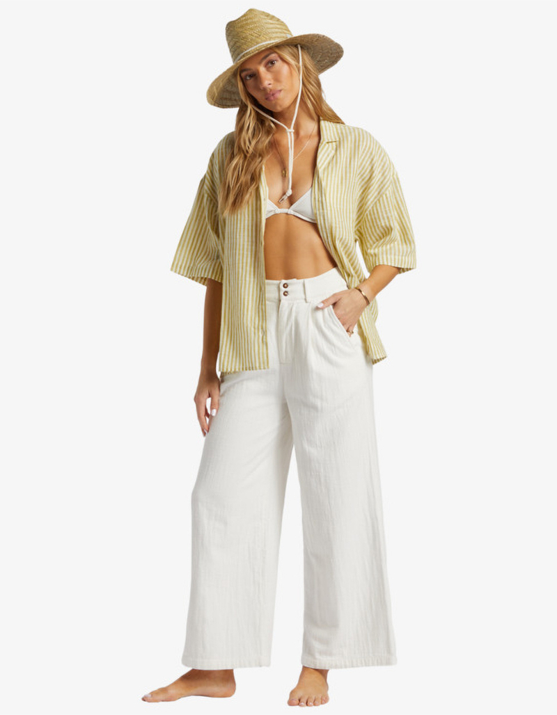 BILLABONG Beach Side Womens Oversized Button Up Shirt image number 3