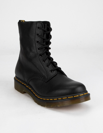 DR. MARTENS 1460 Pascal Virginia Leather Womens Boots Primary Image