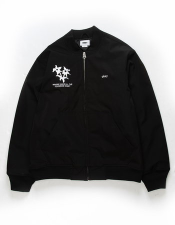 OBEY Turnpike Mens Bomber Jacket Primary Image