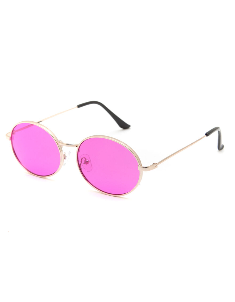 Baby Oval Pink Sunglasses image number 0