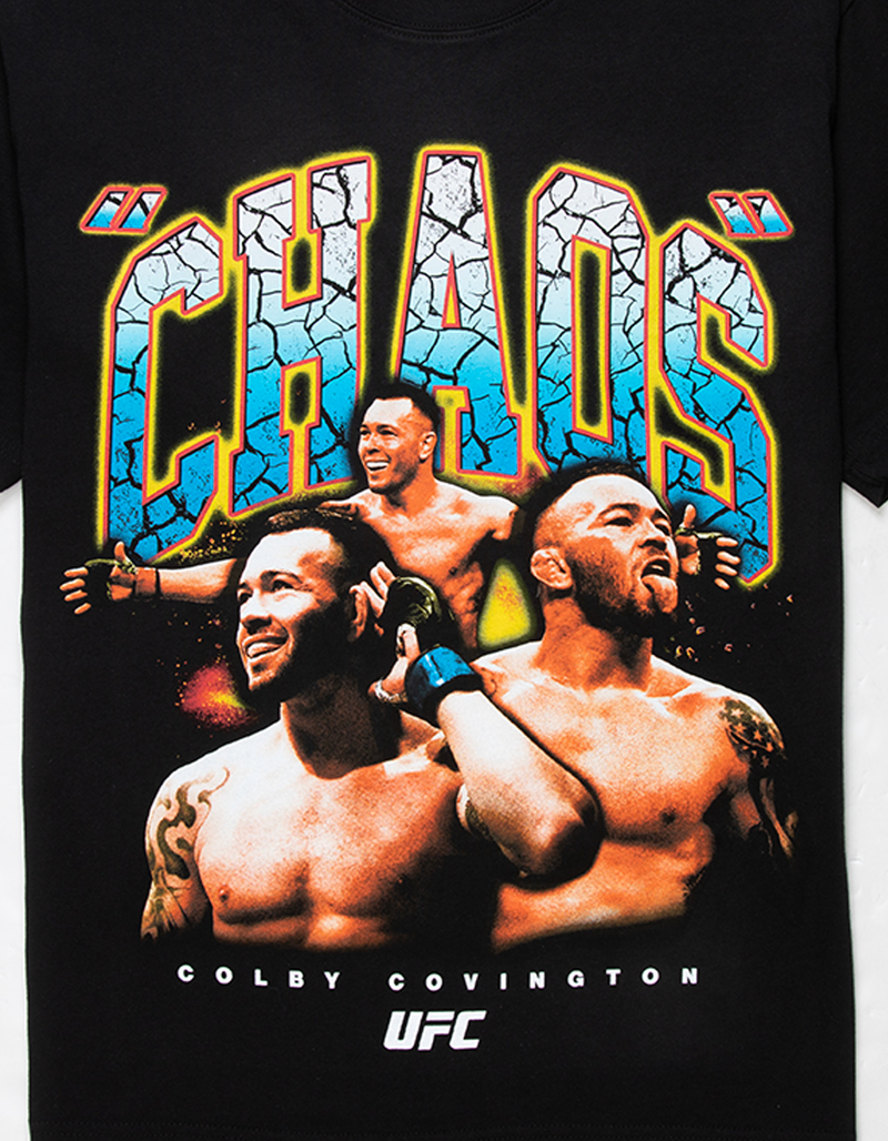 UFC Colby Covington Collage Mens Oversized Tee image number 1