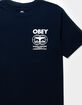 OBEY Global Communications Mens Tee image number 2