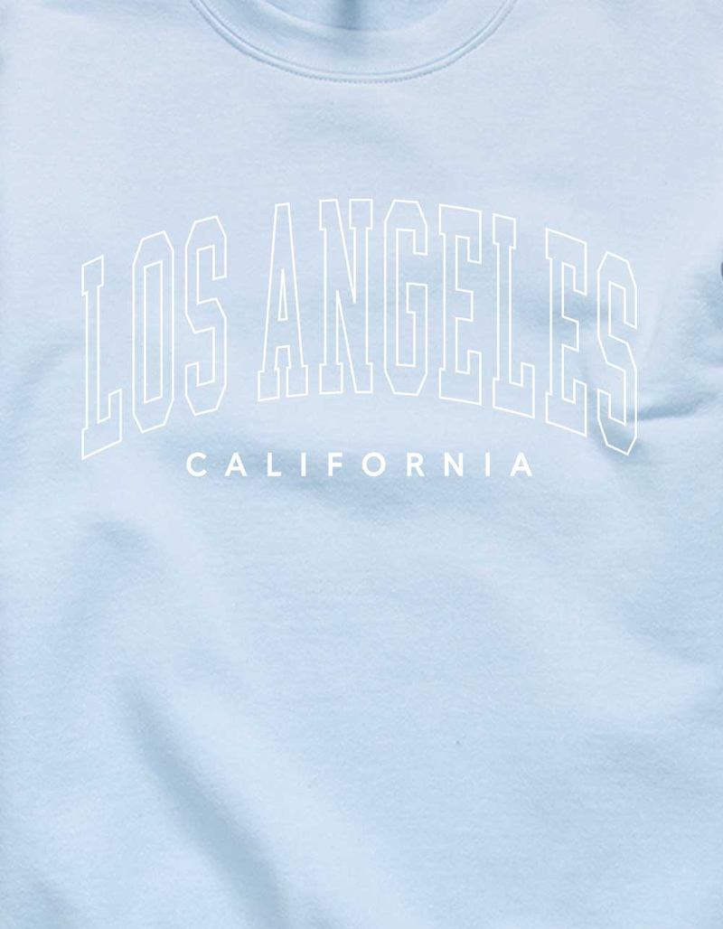 LOS ANGELES California Arch Unisex Crewneck Sweatshirt image number 1