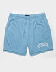 RSQ Mens College 6" Mesh Shorts image number 1