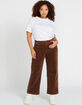 VOLCOM 1991 Stoned Womens Low Rise Corduroy Pants image number 6