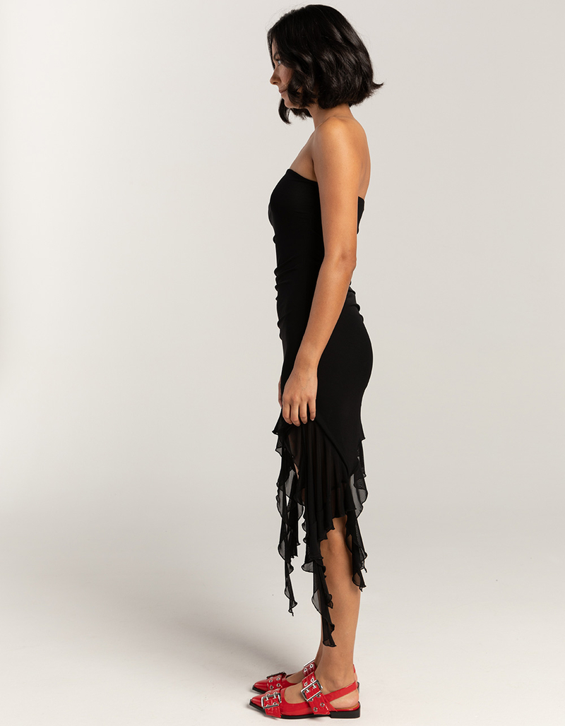 FULL TILT Waterfall Rosette Womens Tube Dress image number 1