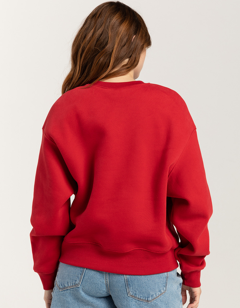 HYPE AND VICE Stanford University Womens Crewneck Sweatshirt image number 3