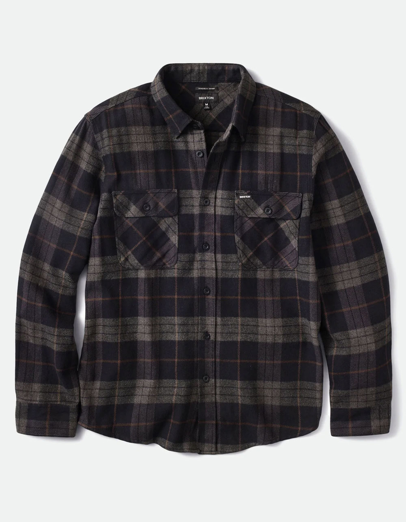 BRIXTON Bowery Mens Flannel image number 5