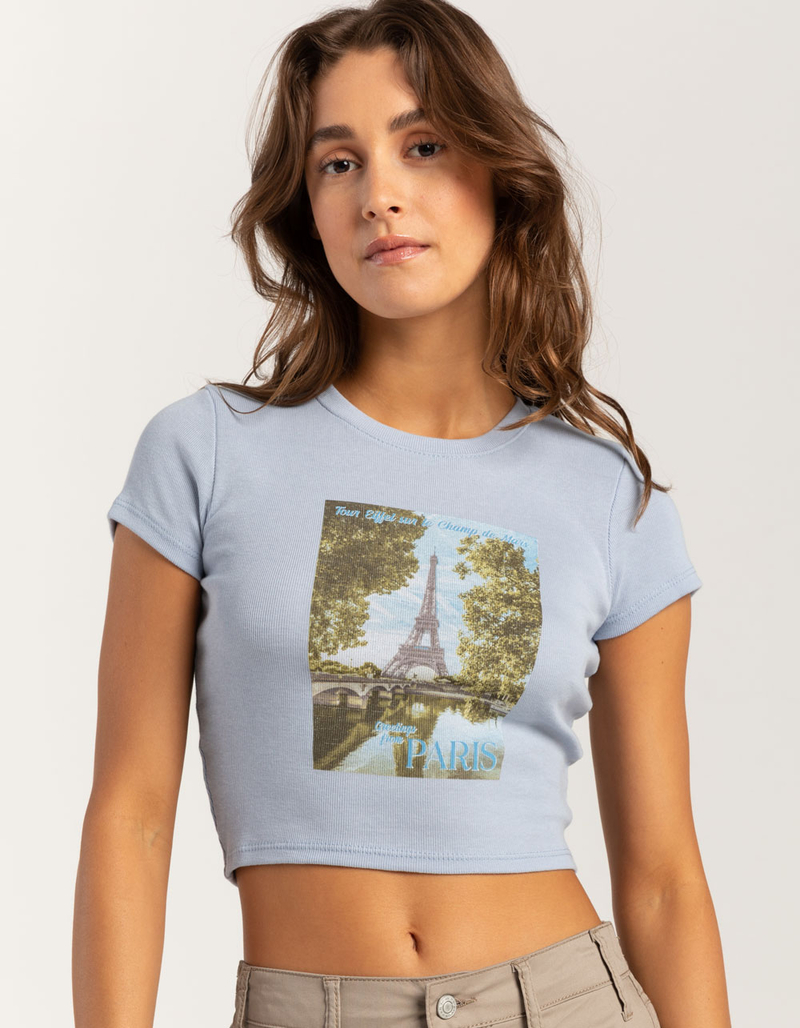 RSQ Womens Paris Baby Tee image number 0