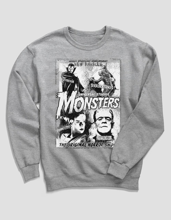 UNIVERSAL MONSTERS Vintage Horror Unisex Crewneck Sweatshirt