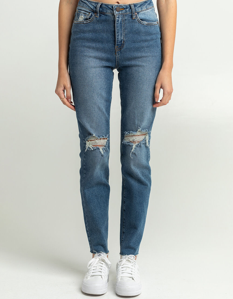 RSQ High Rise Straight Leg Womens Jeans image number 1