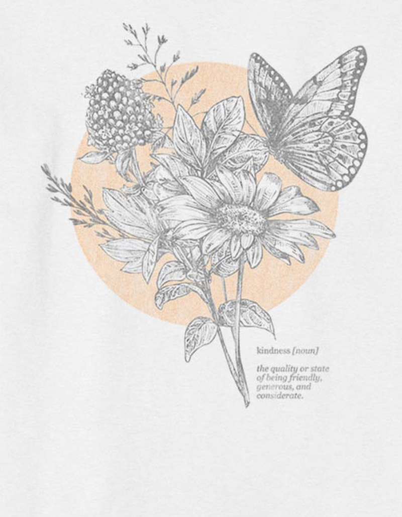BUTTERFLY Kindness Definition Unisex Kids Tee image number 1
