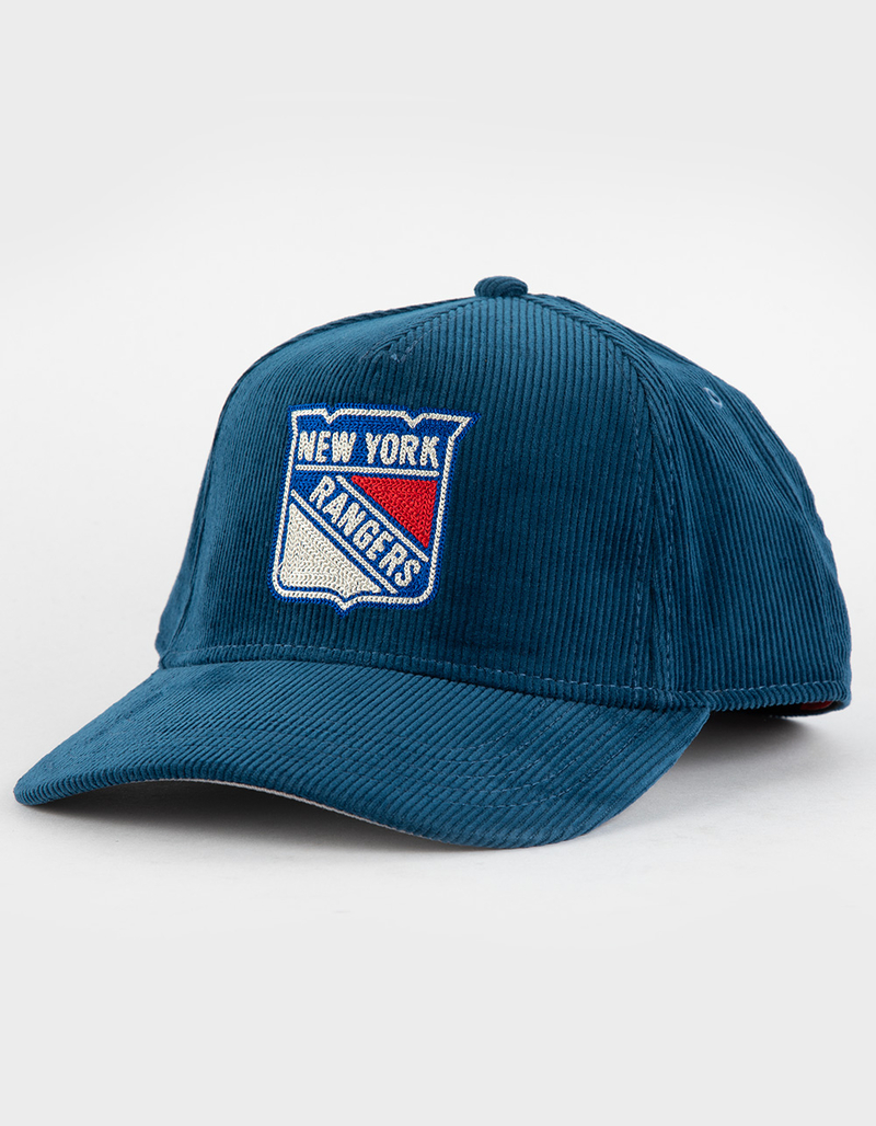 AMERICAN NEEDLE Corduroy Valin New York Rangers NHL Mens Snapback Hat image number 0
