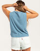 SALTY CREW Soarin' Womens Crop Muscle Tank image number 3