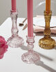 Colored Glass Taper Candle Holder image number 2
