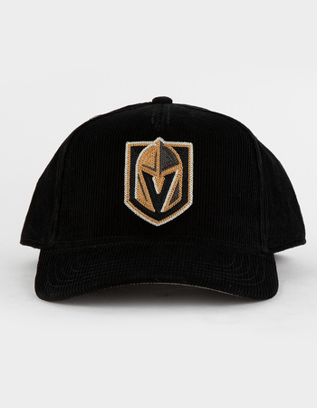 AMERICAN NEEDLE Corduroy Valin Las Vegas Golden Knights NHL Mens Snapback Hat
