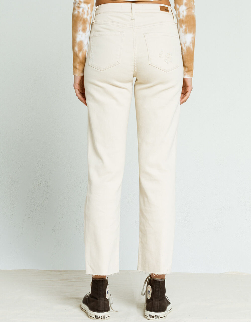 RSQ High Rise Womens Straight Leg Jeans image number 3
