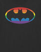 BATMAN Rainbow Icon Unisex Tee image number 2
