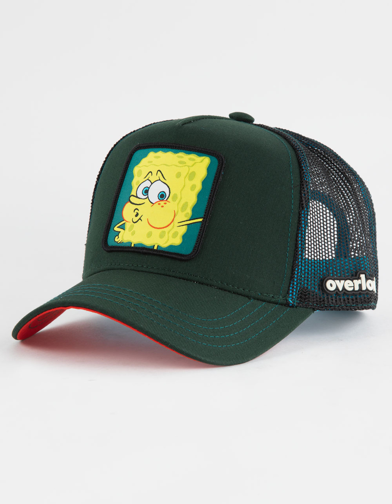 OVERLORD x SpongeBob SquarePants Tired Meme Trucker Hat image number 0