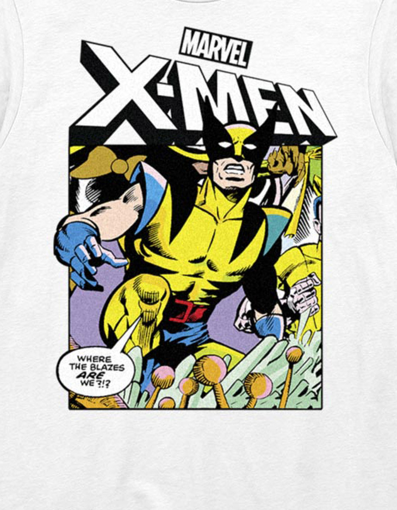 X-MEN Wolverine Comic Strip Unisex Tee image number 1